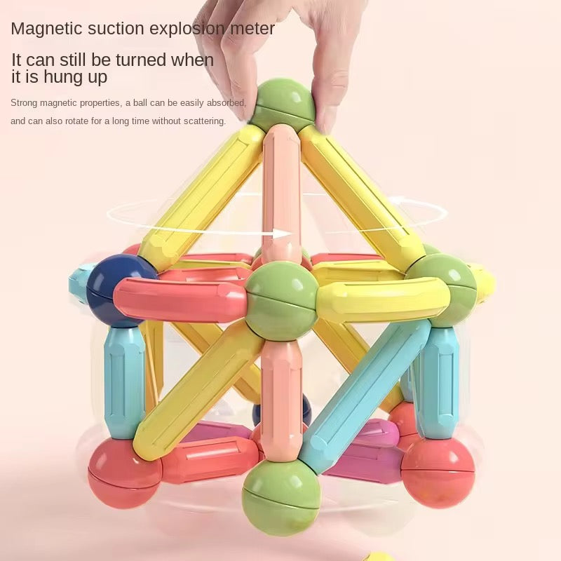 36 PCs Magnetic Building Blocks Set for Kids 3+ | Educational & Creative Toy