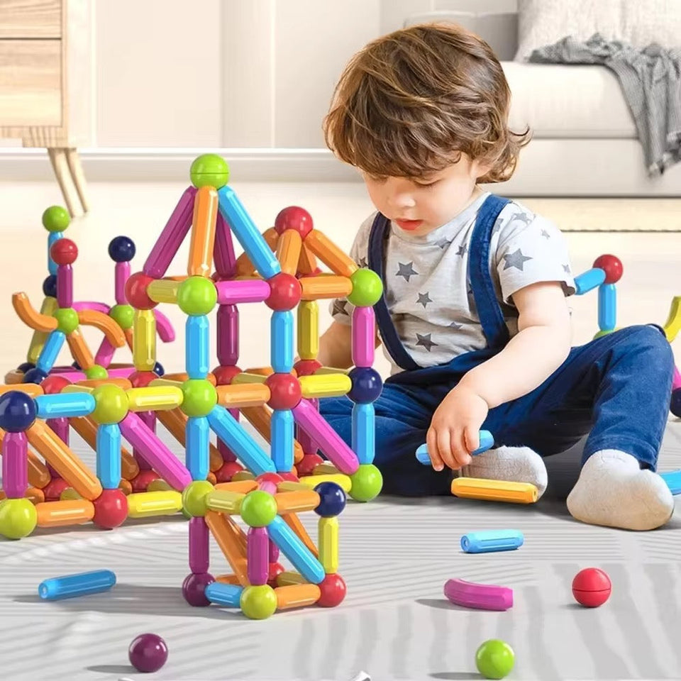 36 PCs Magnetic Building Blocks Set for Kids 3+ | Educational & Creative Toy