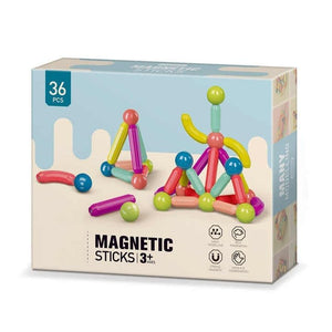 36 PCs Magnetic Building Blocks Set for Kids 3+ | Educational & Creative Toy
